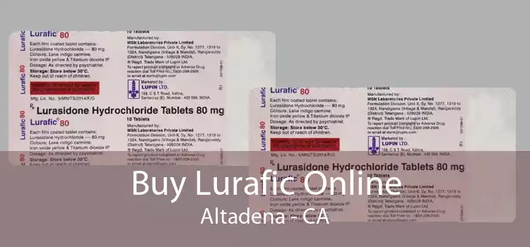 Buy Lurafic Online Altadena - CA