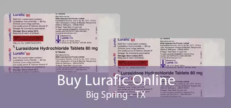 Buy Lurafic Online Big Spring - TX